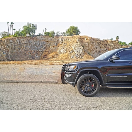 Steelcraft Automotive 11-18 JEEP GRAND CHEROKEE GRILL GUARD BLACK(EXCL. SRT AND TRAIL HAWK M 52340